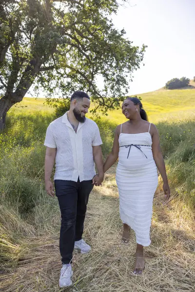 Güzel bir yaz gününde, Afro-Amerikan bir çift etraflarındaki dingin doğanın tadını çıkarıyor. Birbirlerine sevgilerini, neşelerini ve anne-babaları olarak paylaştıkları bağı sergiliyorlar.