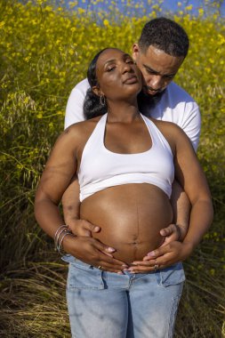 Sıcak bir yaz gününde, Afrikalı Amerikalı bir çift hamileliklerini sevinçle kutluyor, doğa ve aşk anlarıyla çevrili, huzurlu bir açık hava ortamında yolculuklarını kucaklıyor.