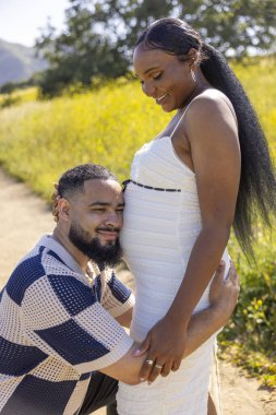 Afrika kökenli Amerikalı bir çift, doğayla iç içe hamileliklerini sevinçle kutluyor. Doğayla iç içe. Bebeklerinin gelişini ve ebeveynlik yolculuklarını beklerken sevgilerini ve mutluluklarını paylaşıyorlar.