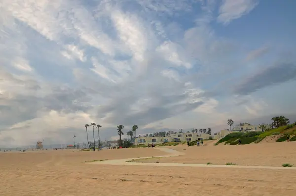 Usa California Los Angeles Dockweiler State Beach Maja 2023 Brzeg — Zdjęcie stockowe
