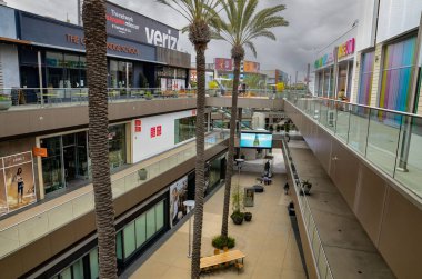 ABD Kaliforniya Santa Monica Bölgesi 17 Mayıs 2023 Santa Monica Alışveriş Merkezi.