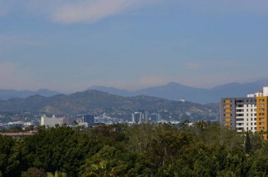 Kaliforniya ABD 17 Mayıs 2023 Los Angeles manzaralı film müzesinin gözlem güvertesi.