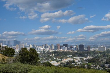 Los Angeles Siste Şehir Konturlarının Büyüsü.