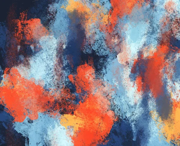 Abstract Background Oil Paint Colorful Grange Background — Stock Photo, Image