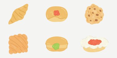 Çizgi film ekmek çizimi