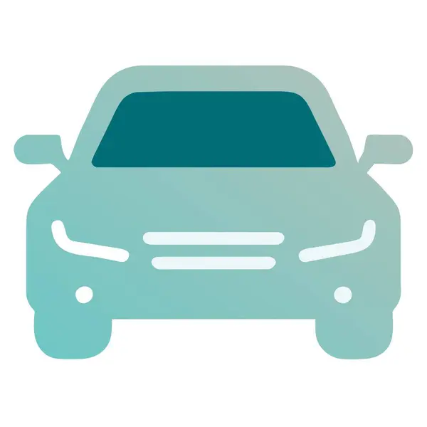 Icono Del Coche Ilustración Del Vector — Vector de stock