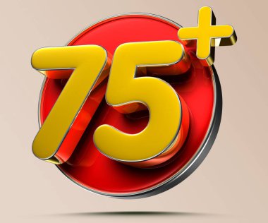 75 artı 3 boyutlu ışık kremi arkaplanının çalışma yolu var. Reklam tabelaları. Ürün tasarımı. Ürün satışları.