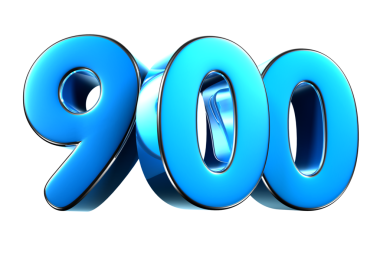 Mavi numara 900 3d resim. Reklam tabelaları. Ürün tasarımı. Ürün satışları