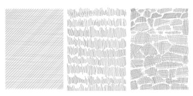 Çapraz kapak dokusu izole, el çizimi