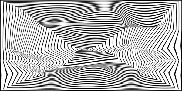 Black and white abstraction line dots background