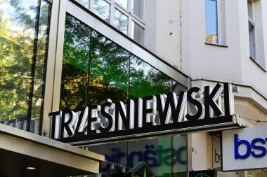 Viyana, Avusturya 28 Eylül 2023 trzesniewski sandviç dükkanı önü