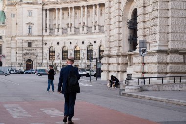 29 Eylül 2023. Viyana Avusturya. Avusturya Habsburg Hanedanı 'nın İmparatorluk Sarayı