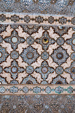 Jaipur, Hindistan 16 Şubat 2024 Fort Amer (veya Amber)