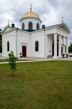 Jableczna, Polonya 28 Haziran 2023 St. Onuphrius Restoropegion Ortodoks erkek manastırı.