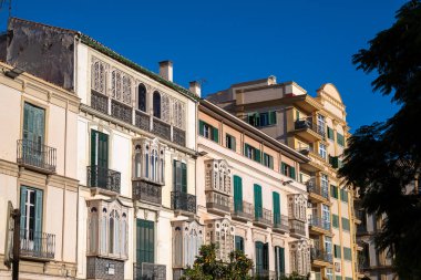 Malaga, İspanya, 30 Aralık 2024 Picasso doğum müzesi Plaza de la Merced