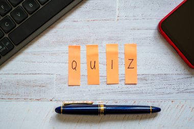 Sınav işareti sınavı, sınavı veya soruyu sembolize eder ve oturumu çevrimiçi yapar