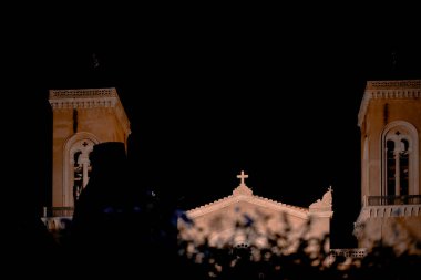 Metropolitan Cathedral of Athens at Night - Greece