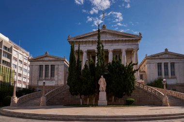 Greece National Library - Neoclassical Building in Athens