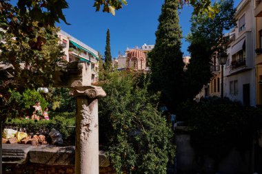 Street in the Center of Athens, Greece