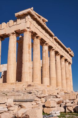 Parthenon - former temple on the Athenian Acropolis, Greece, that was dedicated to the goddess Athena