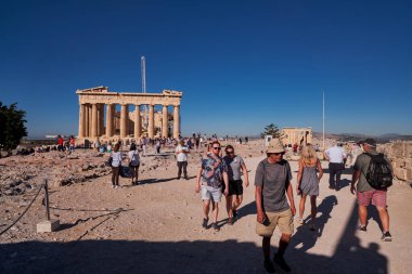Parthenon - former temple on the Athenian Acropolis, Greece, that was dedicated to the goddess Athena