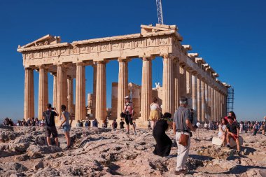 Parthenon - former temple on the Athenian Acropolis, Greece, that was dedicated to the goddess Athena