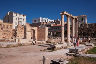 The Ruins of Roman Agora - Athens, Greece