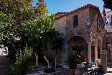 Exarchy of the All Holy Sepulchre - Old Stone Orthodox Catholic Church in Athens, Greece