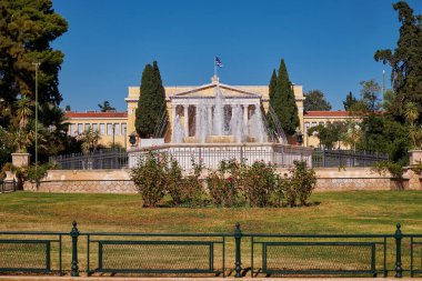 Zappeion - large, palatial neoclassical building next to the National Gardens of Athens in the heart of Athens, Greece