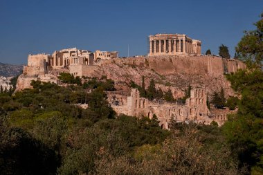Panoramic View of the Acropolis of Athens and the Parthenon - Greece