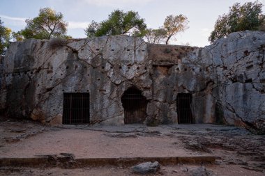 The Prison of Socrates - Caves in Athens, Greece