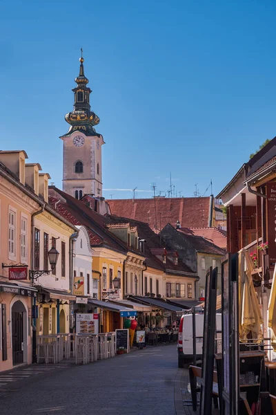 Radiceva Caddesi Skycrapper Zagreb Hırvatistan — Stok fotoğraf