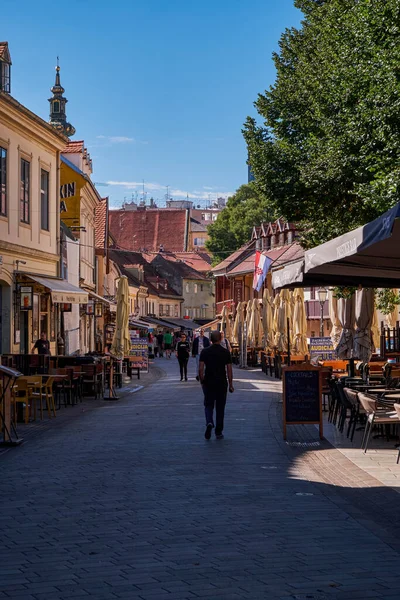 Radiceva Caddesi Skycrapper Zagreb Hırvatistan — Stok fotoğraf
