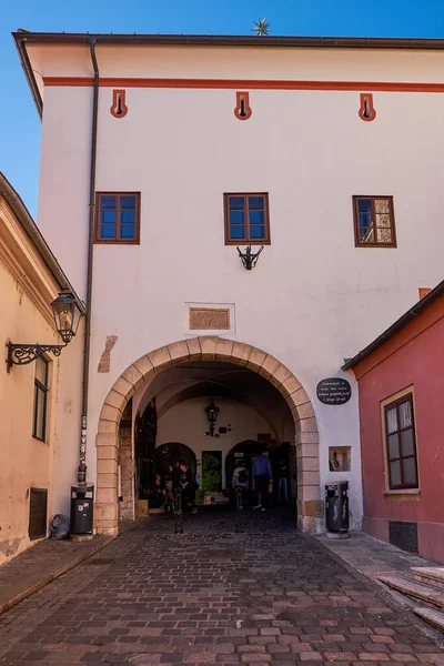 Kamenita Vrata Porte Pierre Avec Chapelle Vierge Marie Zagreb Croatie — Photo
