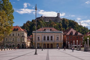 Slovenya Filarmoni Binası Kongre Meydanı - Ljubljana, Slovenya