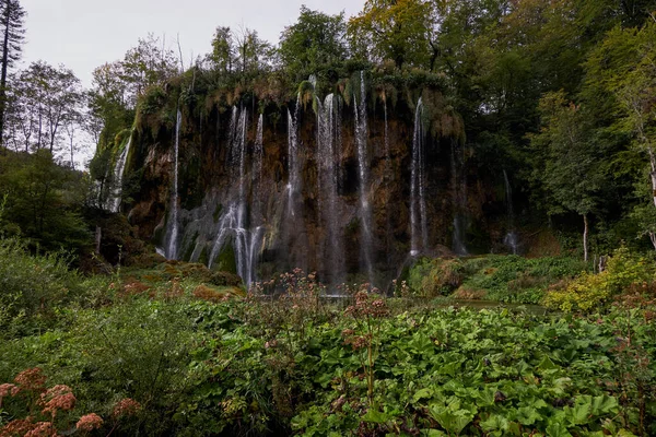 Національний Парк Водоспади Плітвіце Хорватія — стокове фото