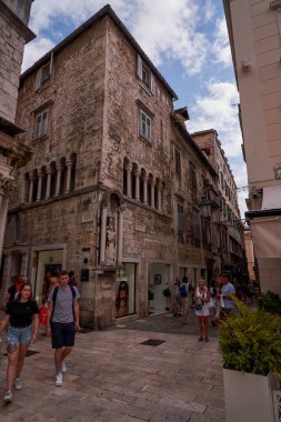 Hırvatistan 'ın Split kentindeki Radica Meydanı' ndaki Venedik Binası