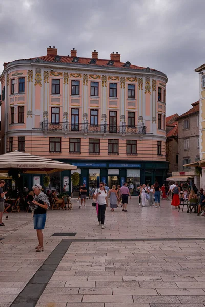 Krásná Budova Náměstí Radica Splitu Chorvatsko — Stock fotografie