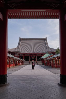 Asakusa 'daki Senjo-ji Kannon Tapınağı - Tokyo, Japonya