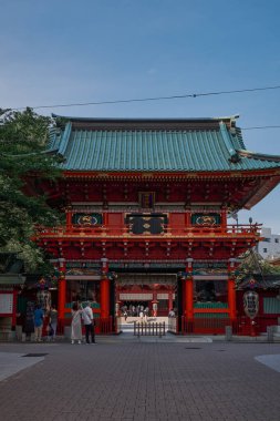 Akihabara 'daki Kanda Shinto Tapınağı - Tokyo, Japonya