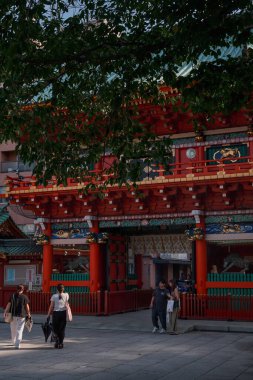 Akihabara 'daki Kanda Shinto Tapınağı - Tokyo, Japonya