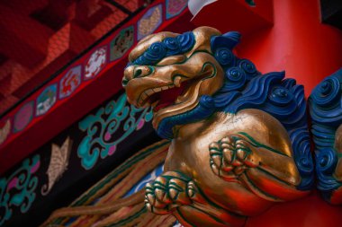 Akihabara 'daki Kanda Shinto Tapınağı - Tokyo, Japonya