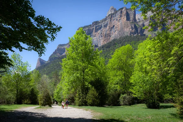 Great View Hiking Trail Monte Perido Rechtenvrije Stockfoto's
