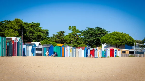 ボワリーはオレロン島の有名なビーチです ロイヤリティフリーのストック写真