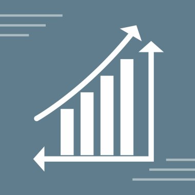 iş büyüme grafik simgesi