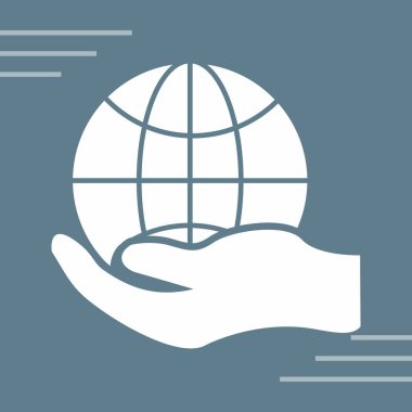 dünya el simgesinde