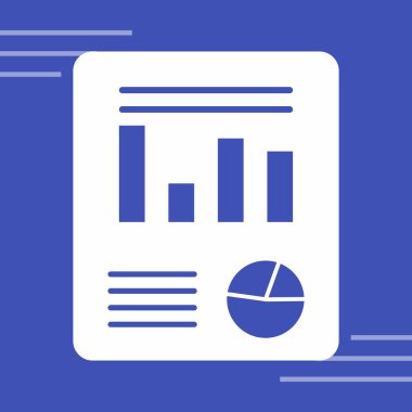 grafik ikonu vektör illüstrasyonu