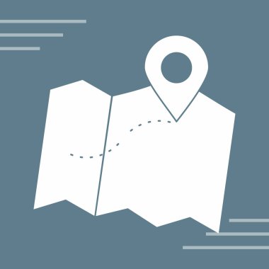 gezinme konumu simgesi ana hat biçiminde