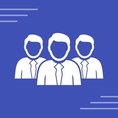 Grup işadamları simgesinin