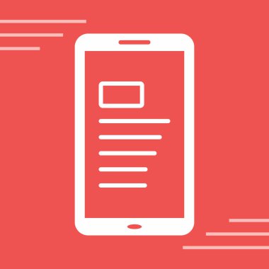 Web cep telefonu simgesi